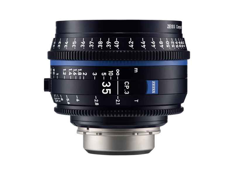 Zeiss CP.3 35mm T/2.1 - Canon EF Mount (Imperial Scale)