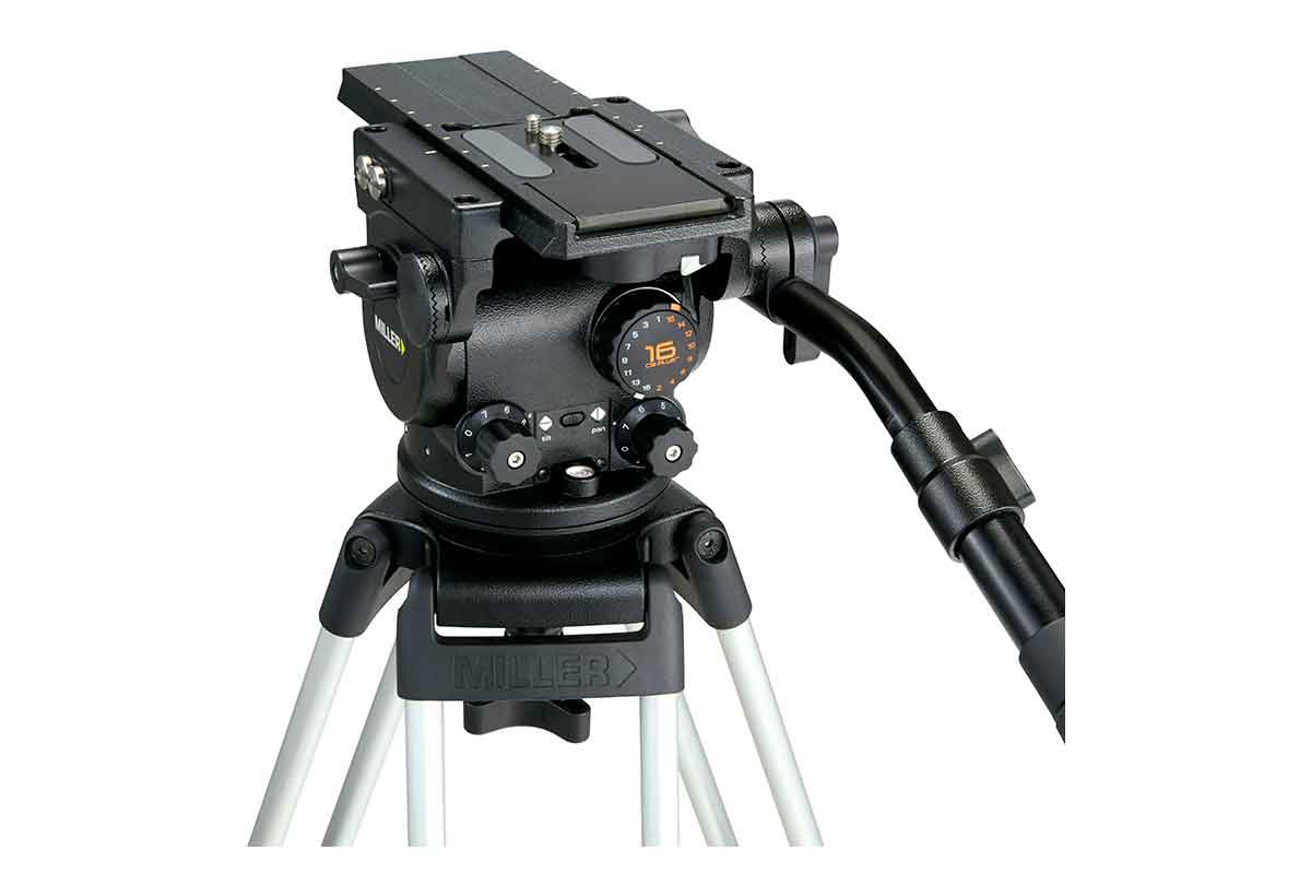 Miller Arrowx 5 Sprinter II 2 Stage Alloy Tripod System