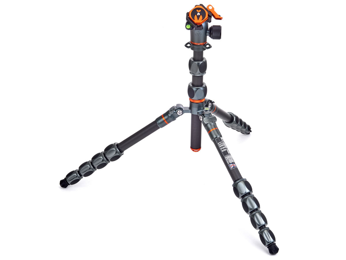 3 Legged Thing PRO - Leo 2.0 Carbon Fibre Tripod System - Grey