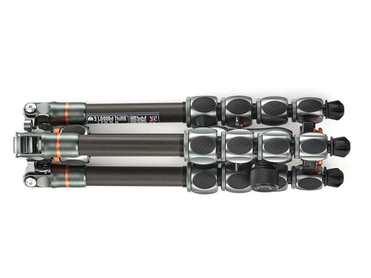 3 Legged Thing PRO - Leo 2.0 Carbon Fibre Tripod System - Grey