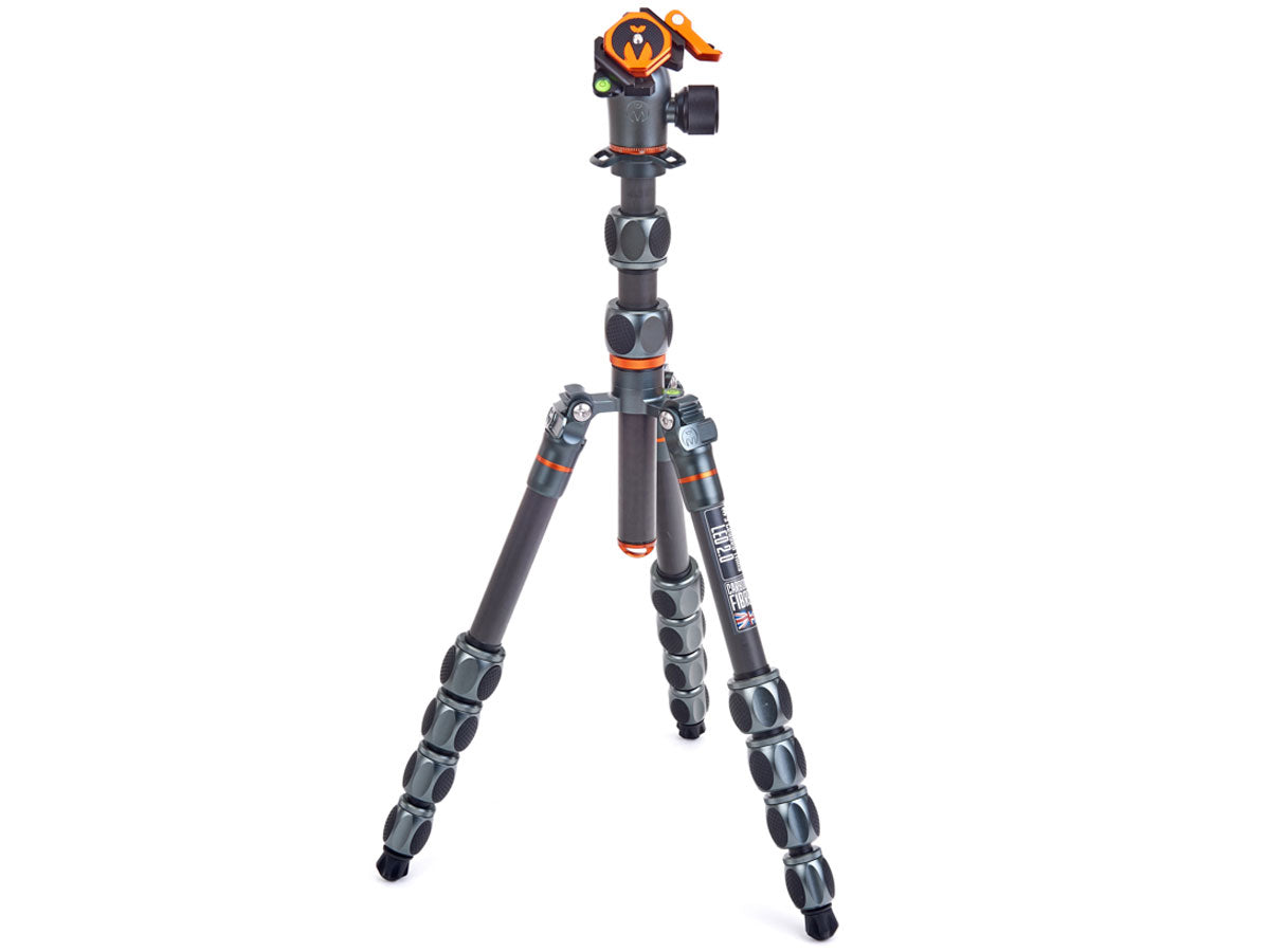 3 Legged Thing PRO - Leo 2.0 Carbon Fibre Tripod System - Grey