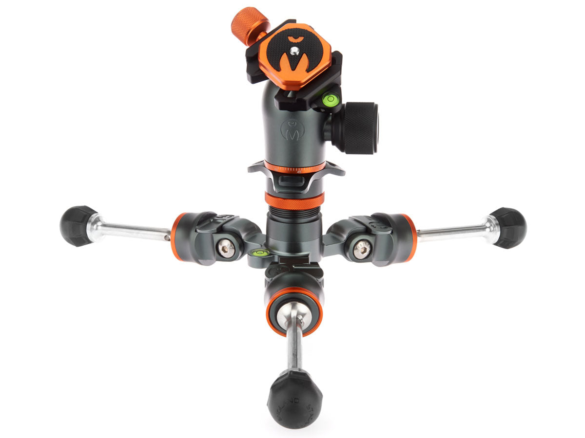 3 Legged Thing PRO - Winston 2.0 Carbon Fibre Tripod System - Grey
