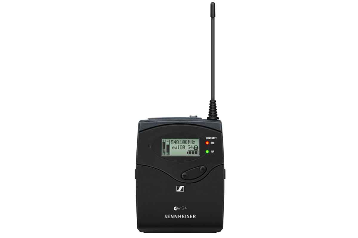 Sennheiser SK 100 G4-GB (SK100G4) Evolution Wireless G4 Bodypack Transmitter 606-648MHz