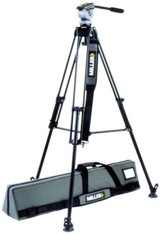 Miller DS10 (828) Lightweight Alloy Tripod Kit