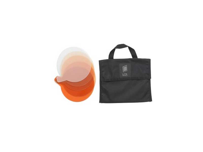 Litepanels 5 Piece CTO Gel Set With Bag