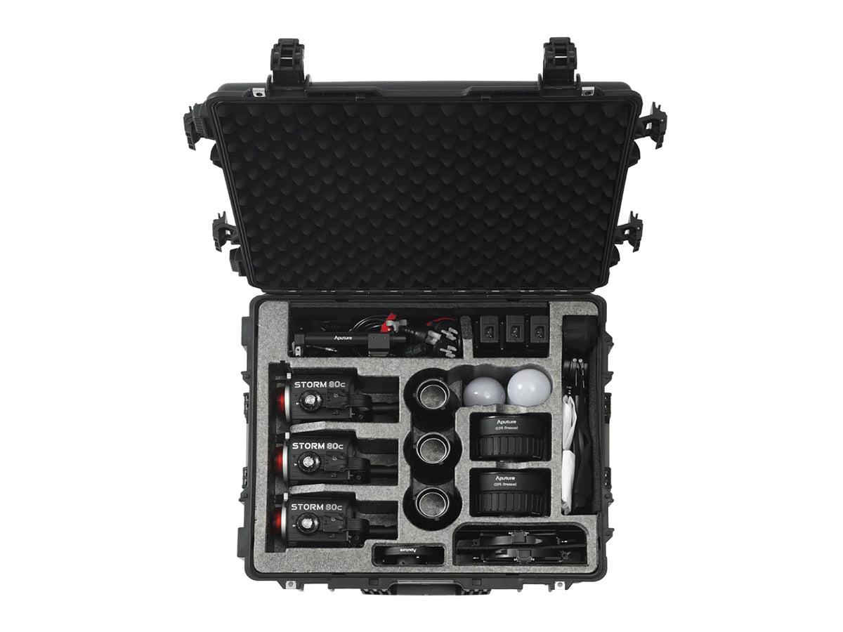 Aputure Storm 80c 3-Light Kit (EU)