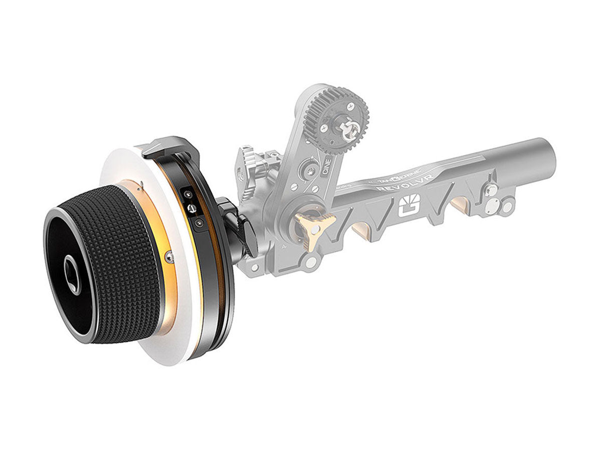 Bright Tangerine Revolvr Follow Focus Handwheel (Large)