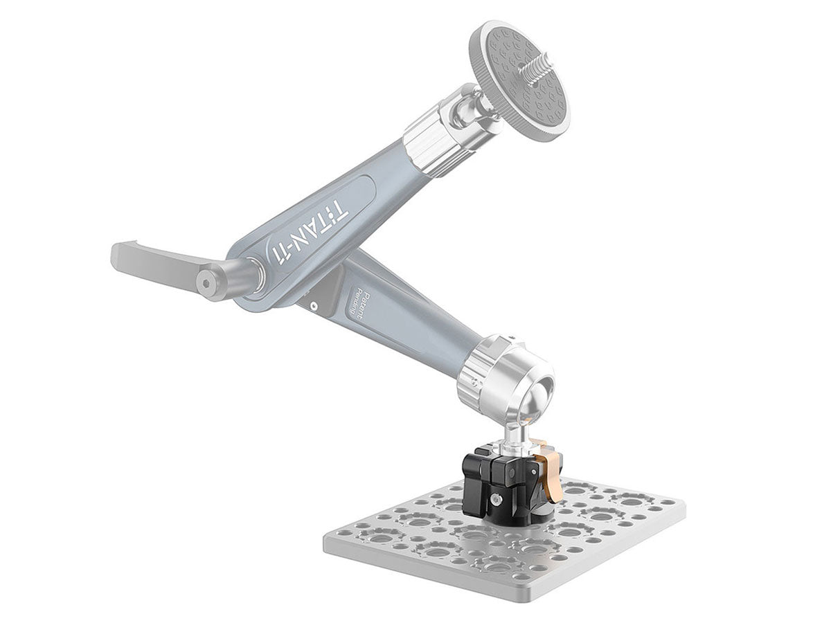 Bright Tangerine 1/4" Quick Release Bracket