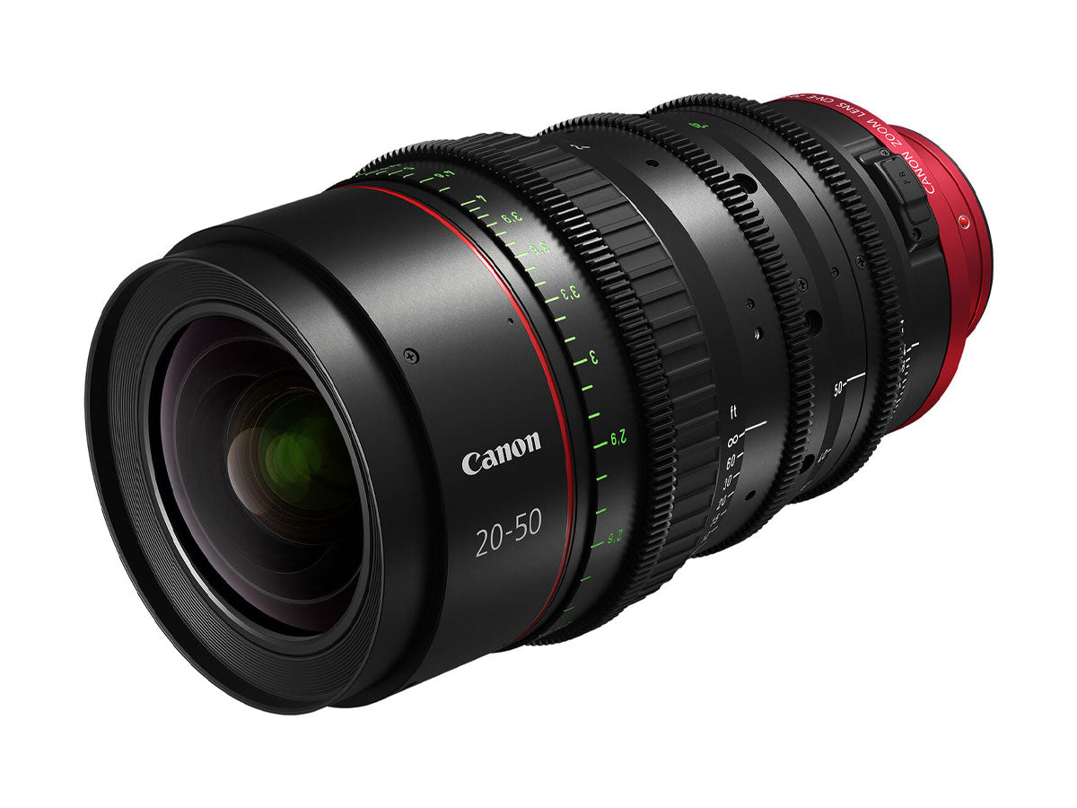 Canon CN-E 20-50mm T2.4 L F Cinema Lens (Imperial Scale) - EF Mount