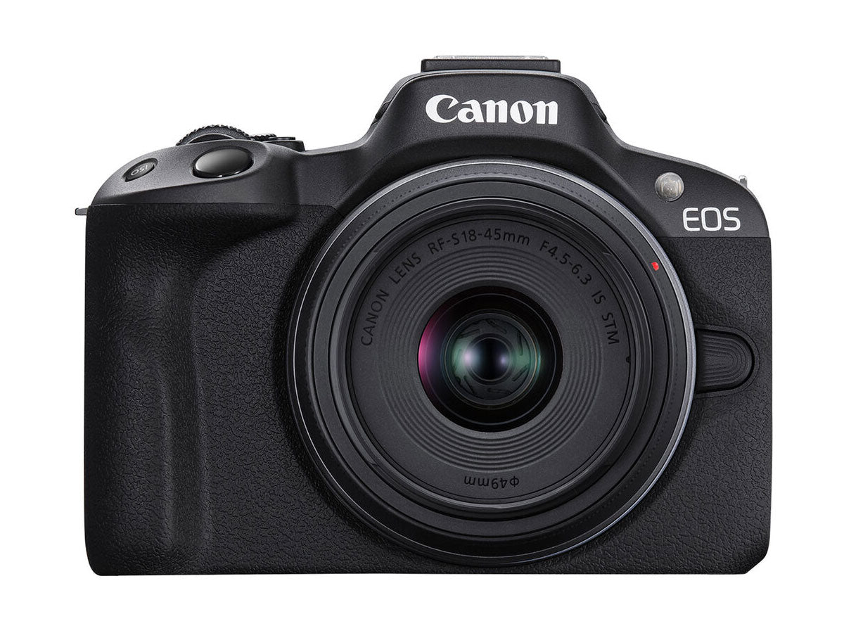 Canon EOS R50 Digital Camera with RF-S 18-45mm and RF-S 55-210mm Lenses