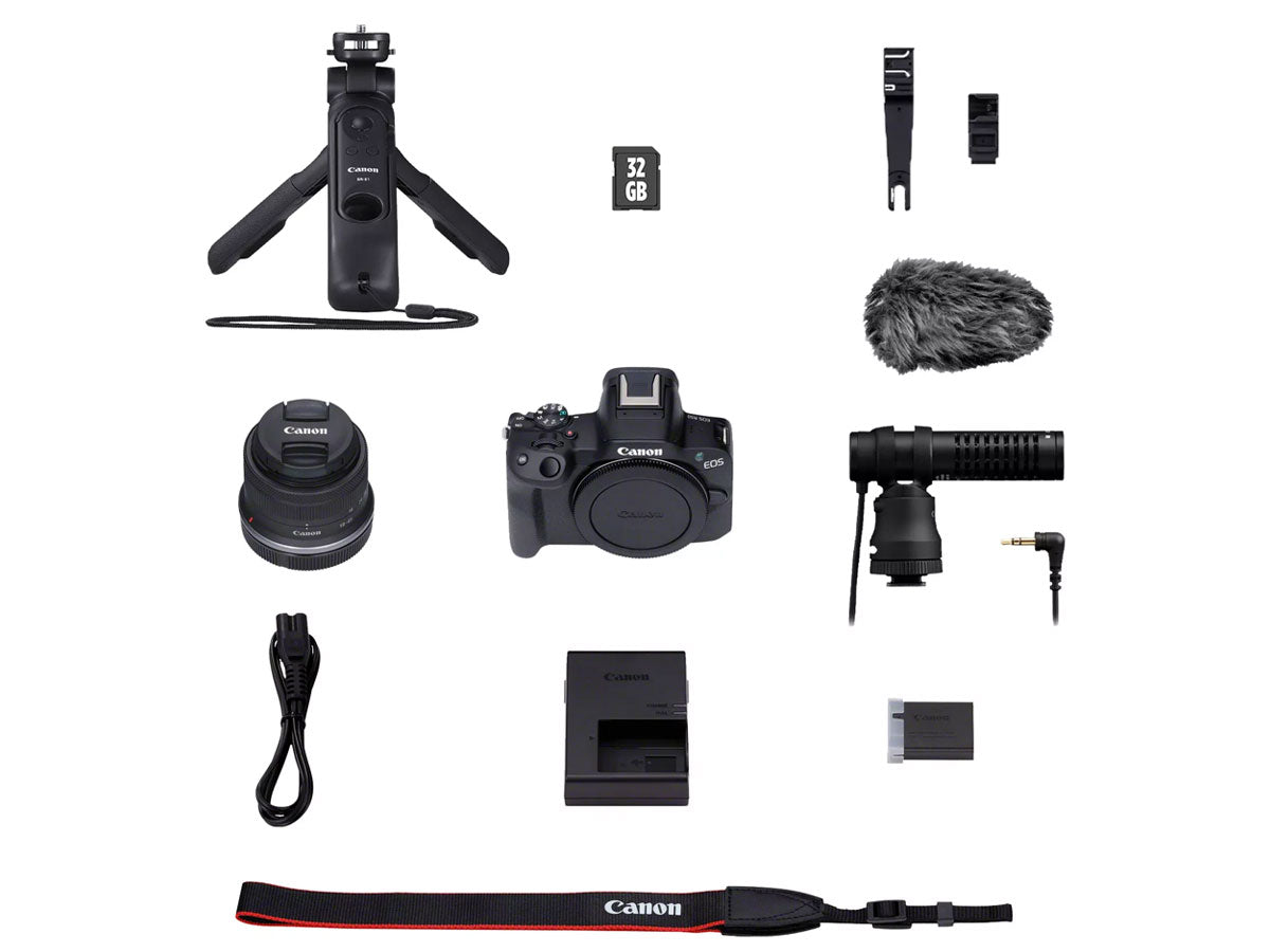 Canon EOS R50 Mirrorless Camera Vlogger Kit