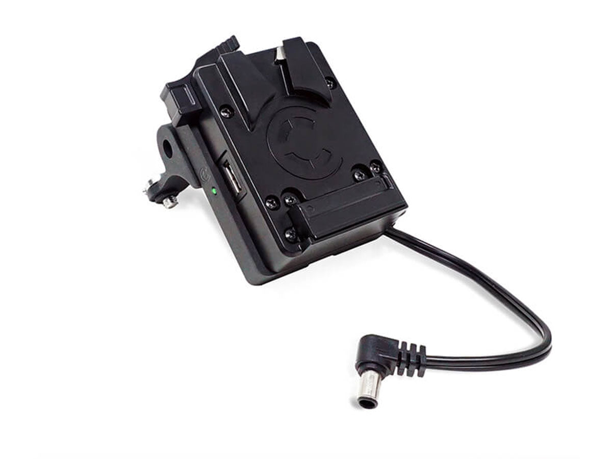 CoreSWX Articulating Micro V Mount Plate for Sony FX6. Powertap and USB outputs