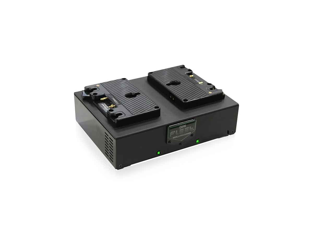 CoreSWX Two Position 3-Stud Fast Simultaneous Li-Ion Charger