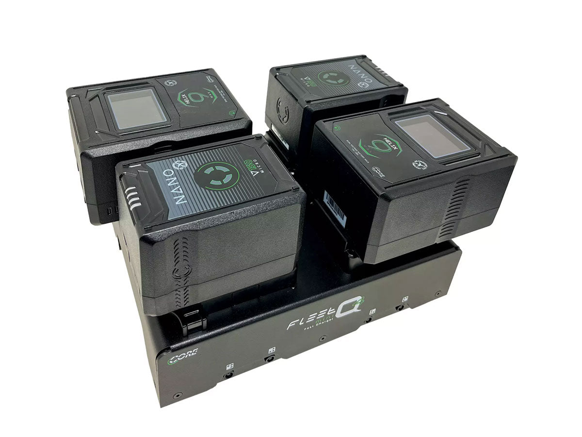 CoreSWX Fleet Quad Mini Charger - V-Mount