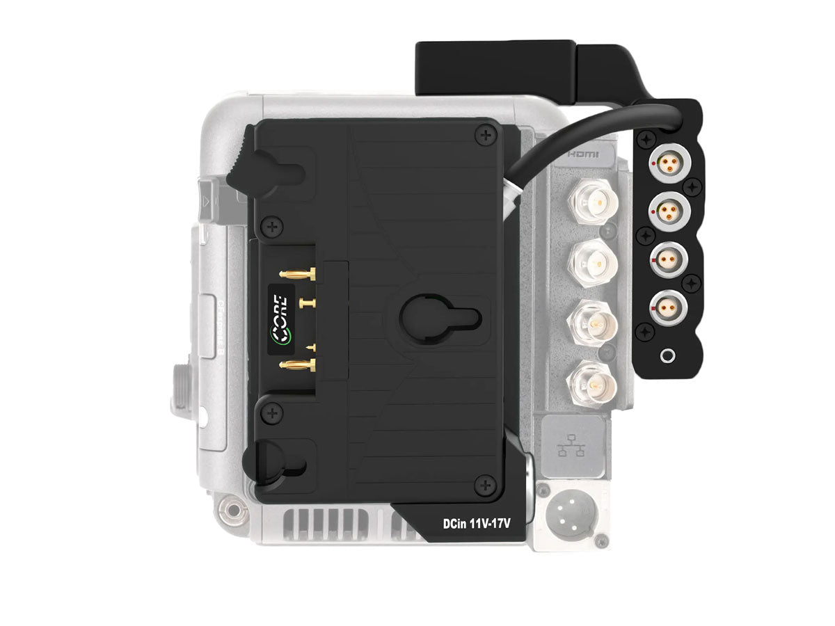 CoreSWX PMC Plate Series with I/O for Sony Burano - Gold Mount