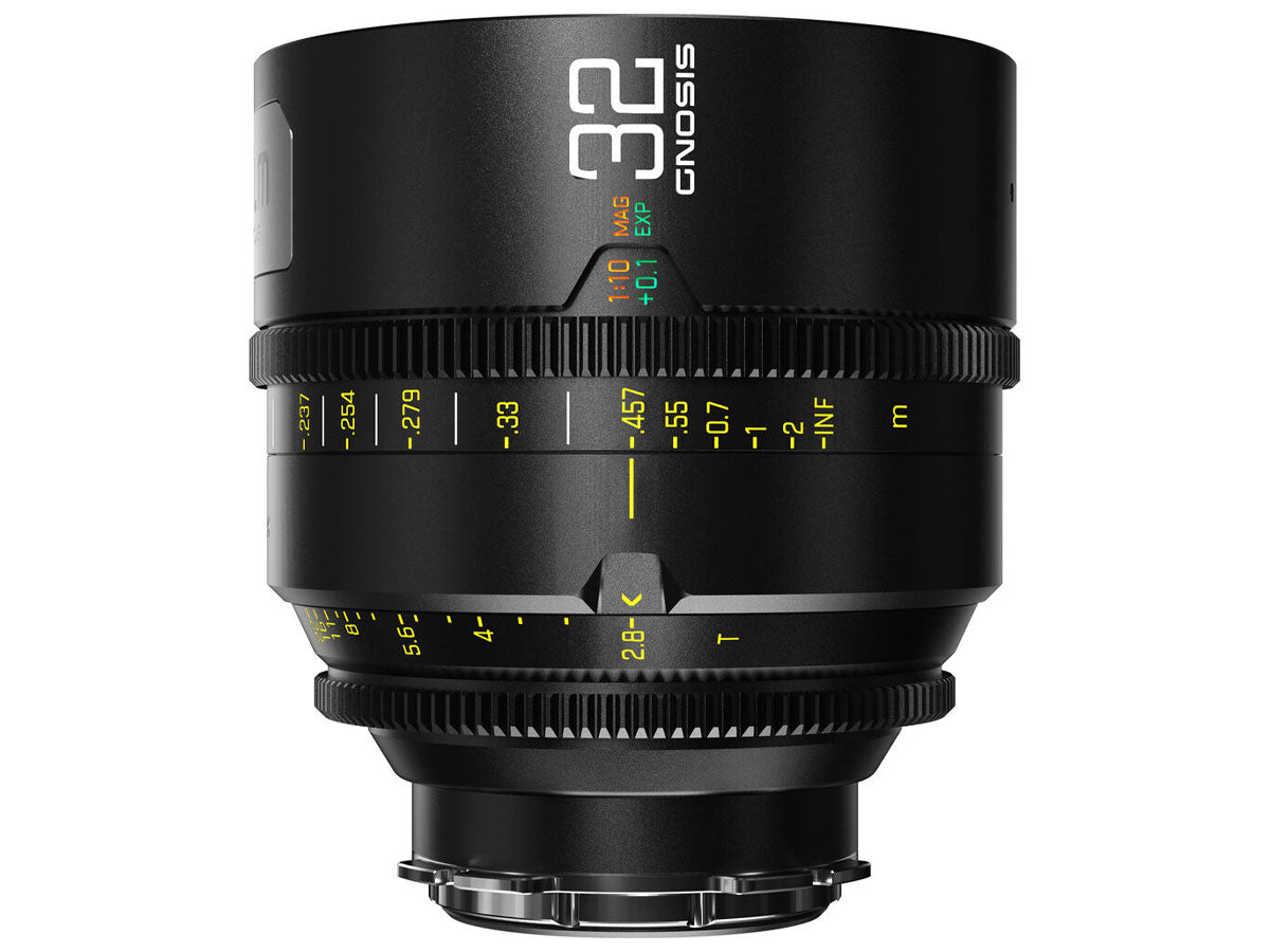 DZOFILM 32mm T2.8 Gnosis Macro Prime Lens (LPL with PL & EF Mounts) - Metric
