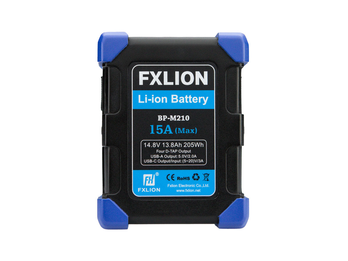 Fxlion 205Wh High Power Square Battery - 14.8V / V-Mount Battery