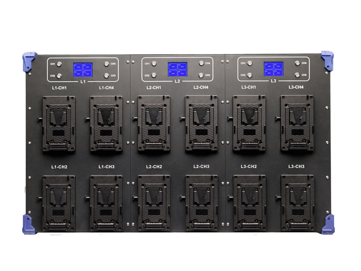 Fxlion 12 CH Bi-Voltage Wall Charger - V-Mount