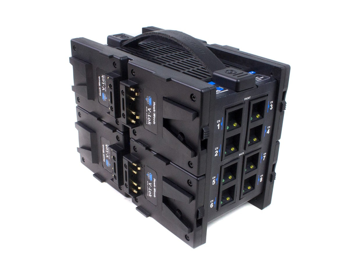Hawk-Woods Mini-VL 8-way charger - semi-simultaneous