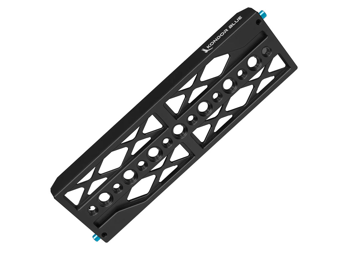 Kondor Blue 12" ARRI Lightweight Dovetail Plate - Raven Black