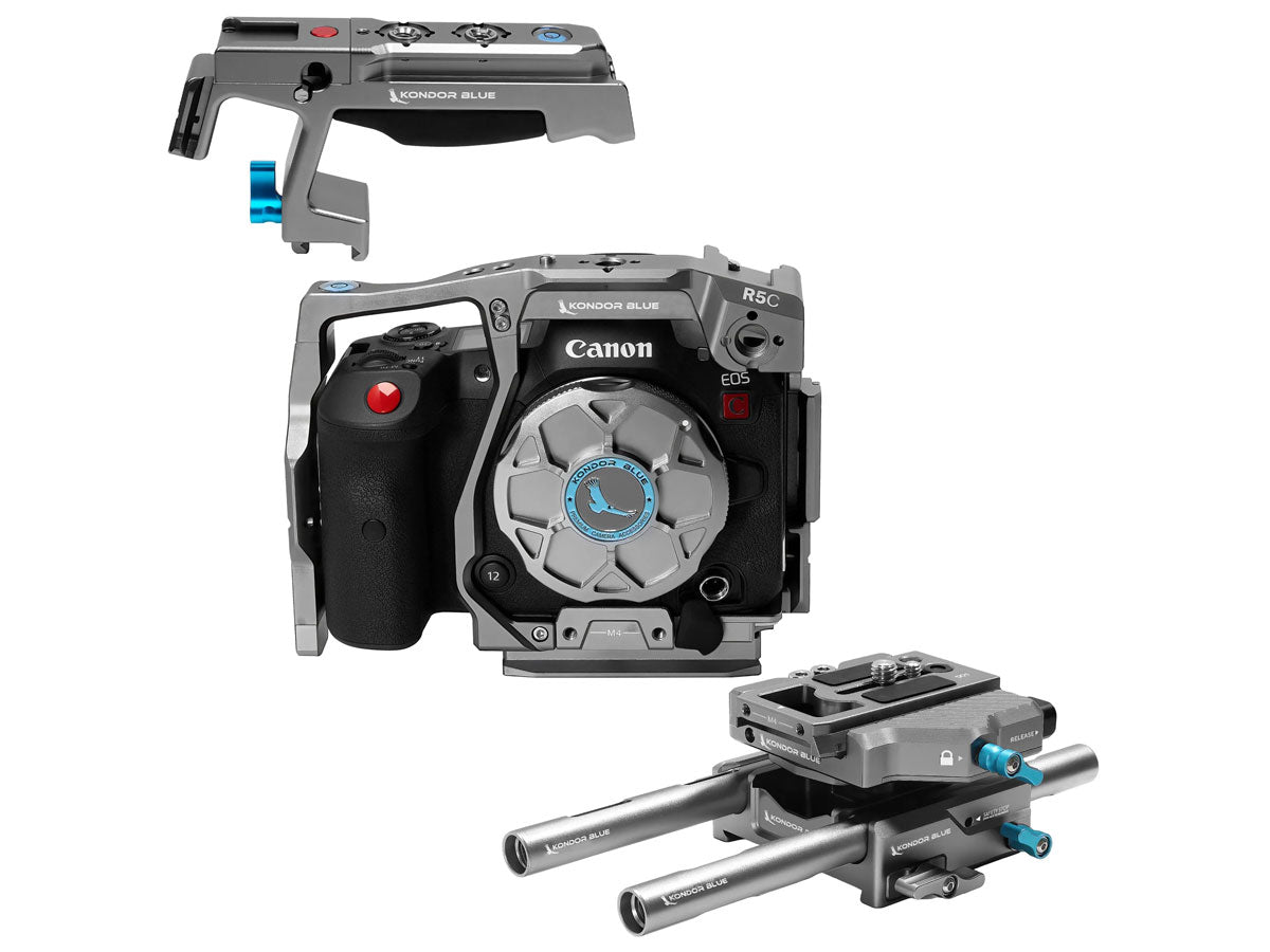 Kondor Blue Canon R5C Base Rig MKII - Space Grey