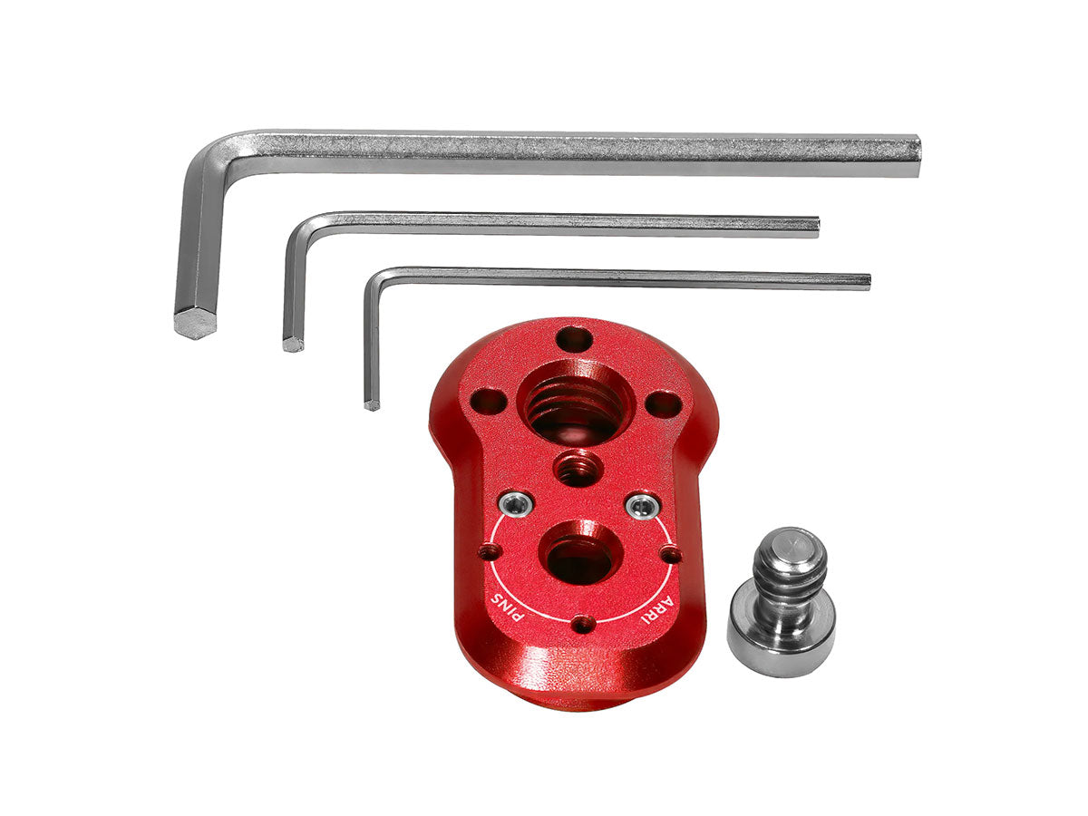 Kondor Blue Mini Quick Release Plate - Cardinal Red