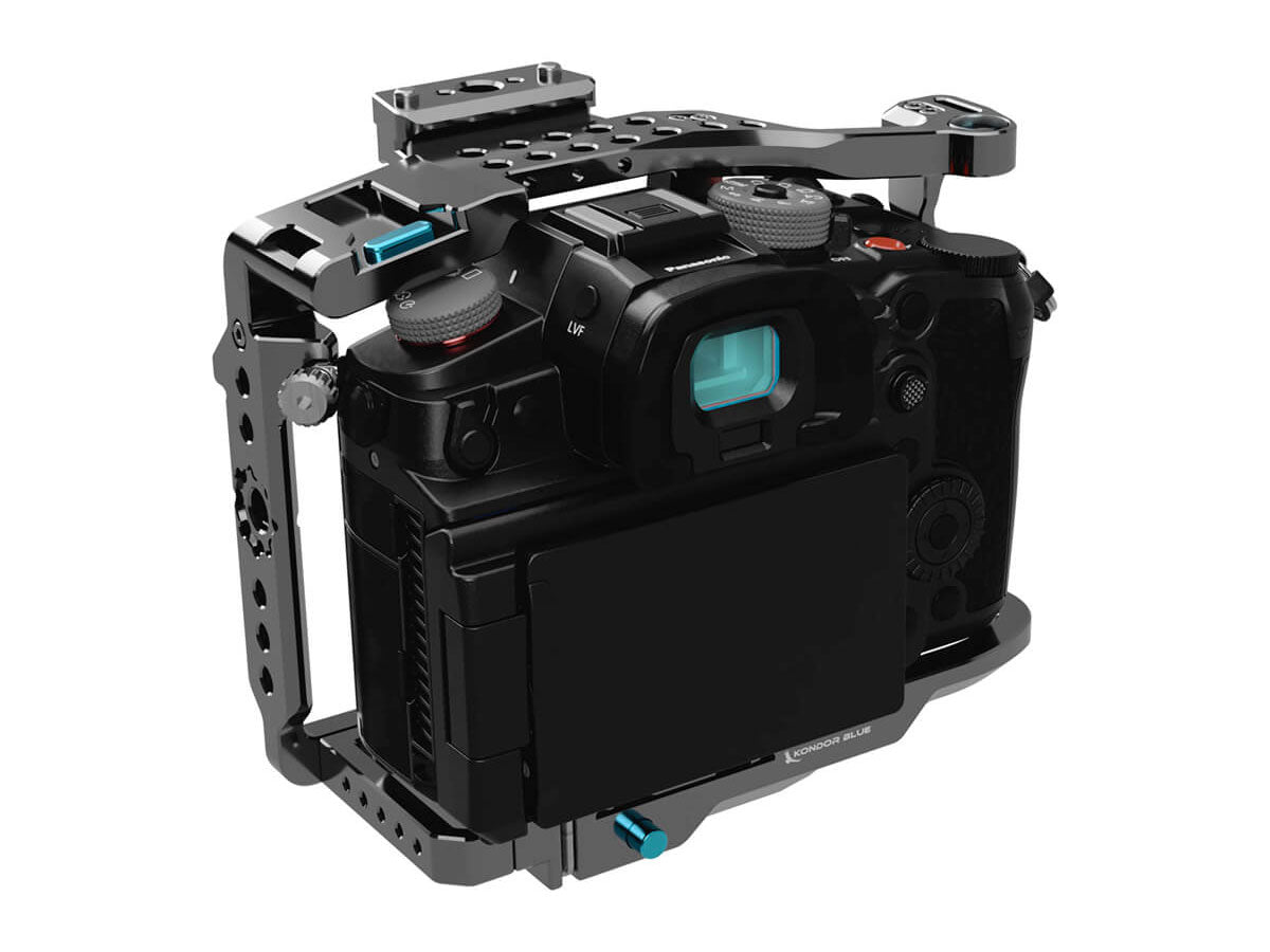 Kondor Blue Panasonic LUMIX GH6 Cage (w/ Top Handle) - Space Grey
