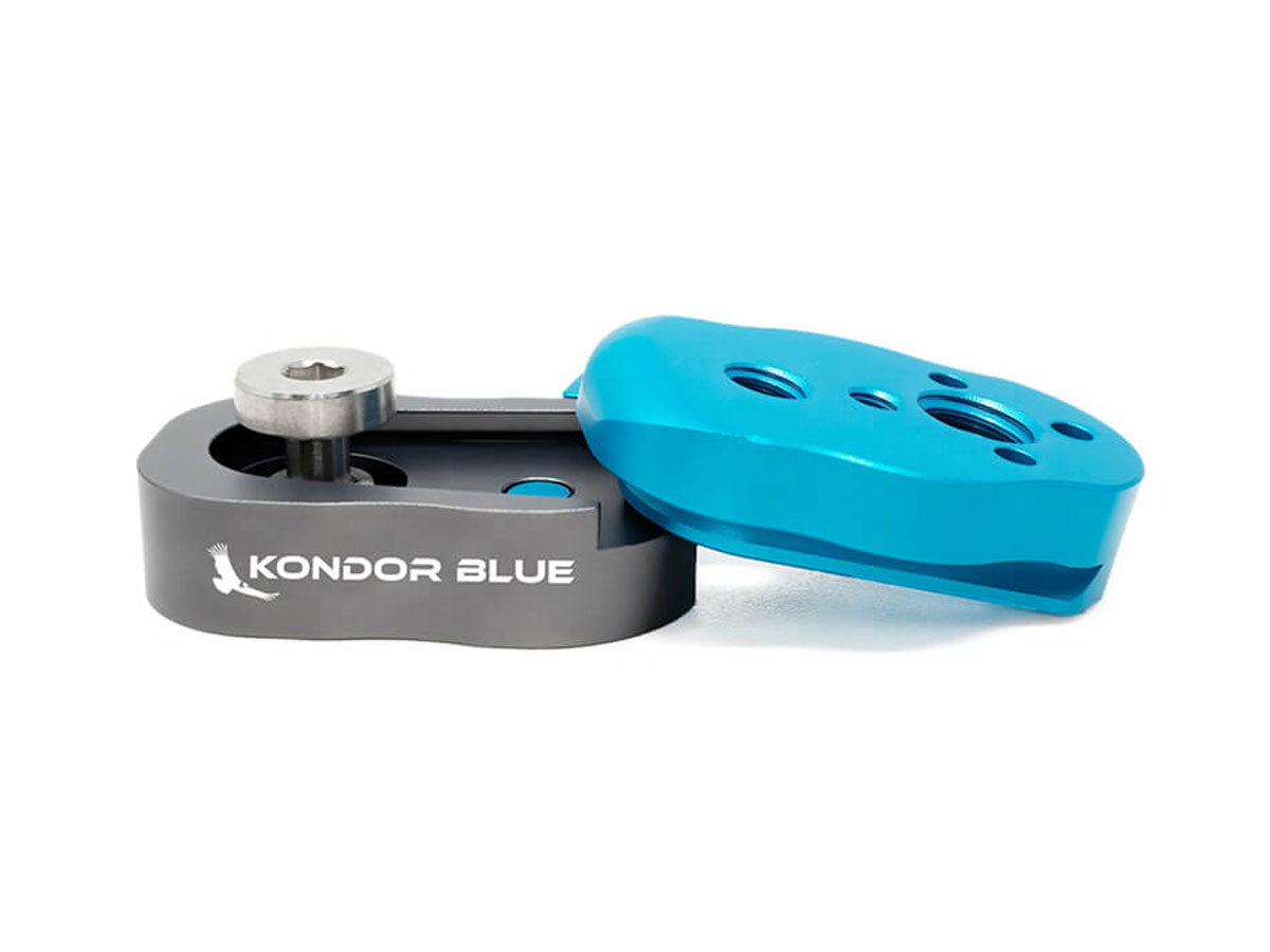 Kondor Blue Mini Monitor Arm Quick Release Plate - Blue