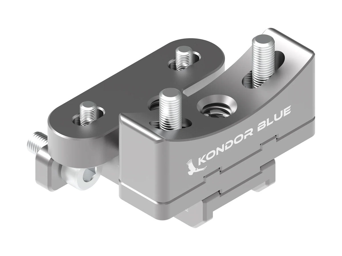 Kondor Blue RF Lens Mount Bracket for Speed Boosters & Adapters - Space Gray