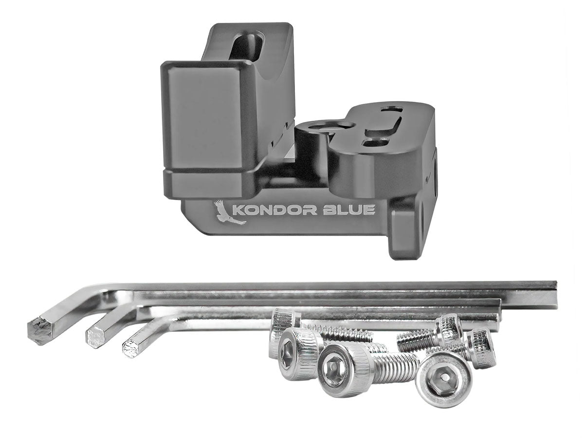 Kondor Blue RF Lens Mount Bracket for Speed Boosters & Adapters - Space Gray