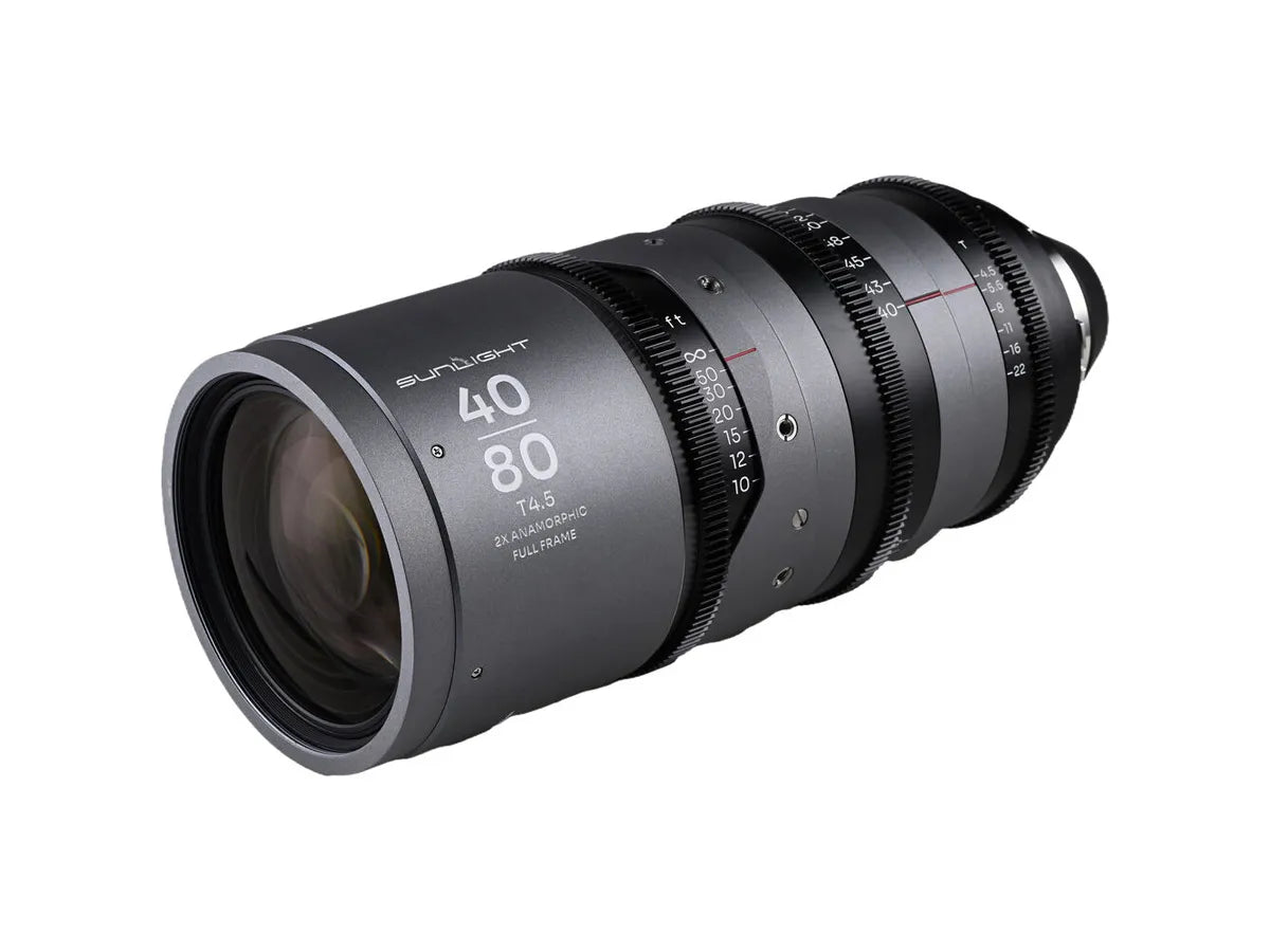 Laowa Sunlight 40-80mm T4.5 2x FF Anamorphic Zoom - PL Mount (Clear)