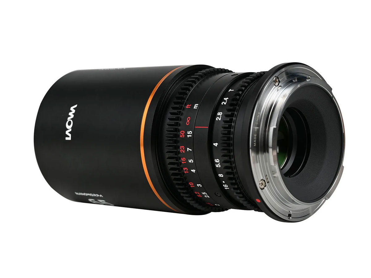 Laowa Nanomorph 65mm T2.4 1.5X S35 - MFT Mount (Amber)