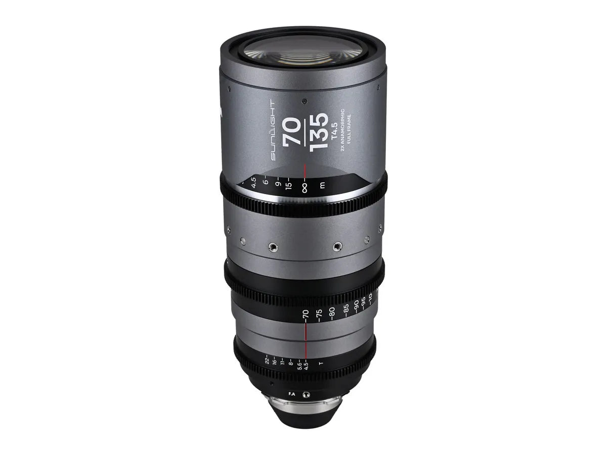 Laowa Sunlight 70-135mm T4.5 2x FF Anamorphic Zoom - PL Mount (Silver)