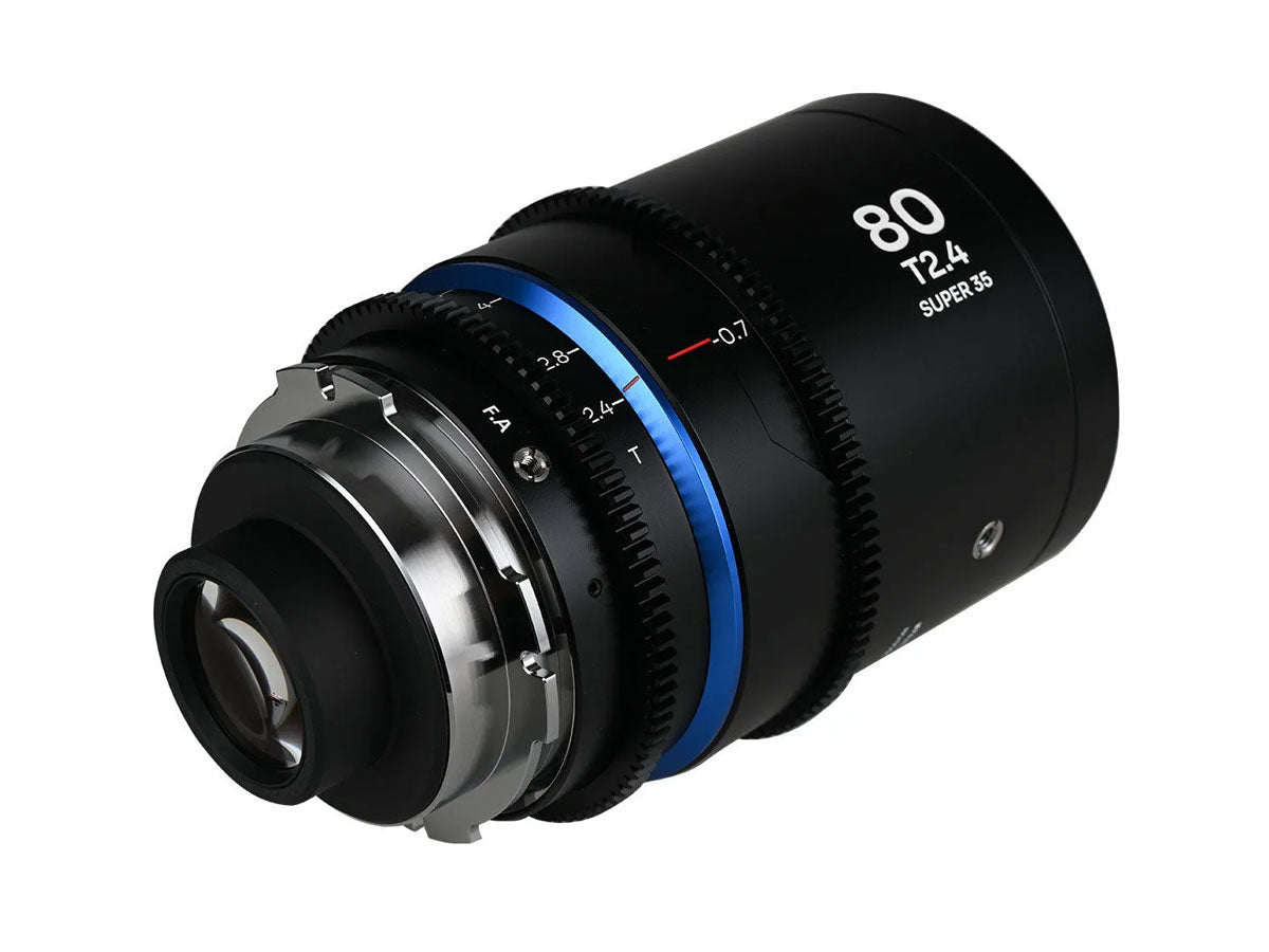 Laowa Nanomorph 80mm T2.4 1.5X S35 - PL/EF Mount (Blue)