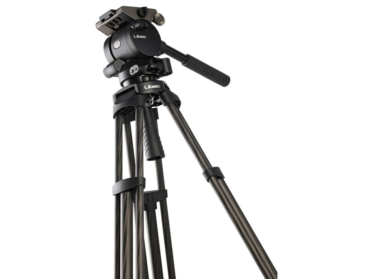 Libec HS-150MC Tripod System (W/ H15 Head, Mid-Level Spreader & Case)
