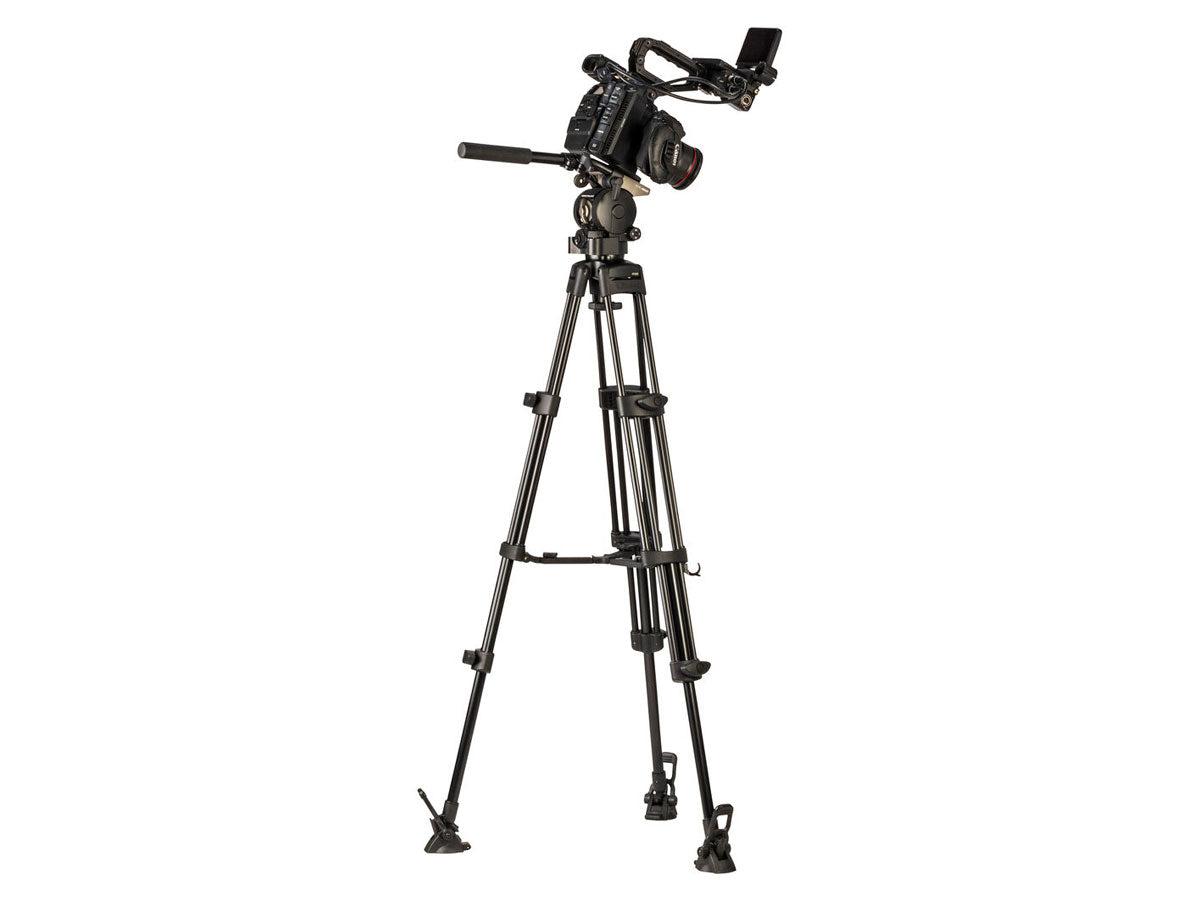 Libec HS-350M Tripod System (W/ H35 Head, Mid-Level Spreader & Case)