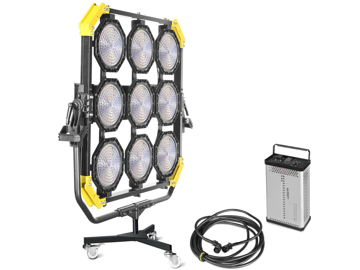 Lightstar LUXED-P9 Full Colour LED Spotlight/Spacelight (1440W) w/ Lumen Radio