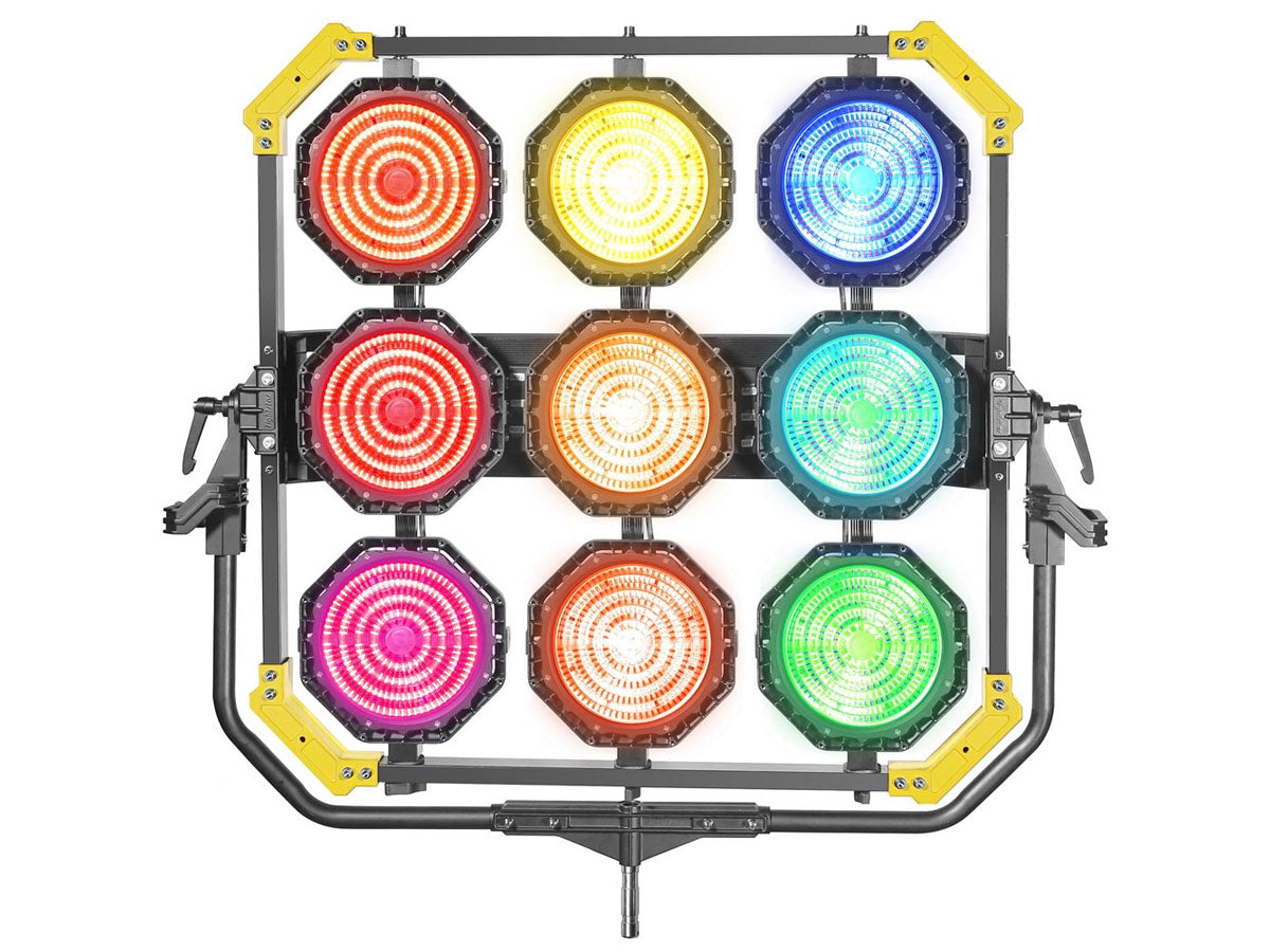 Lightstar LUXED-P9 Full Colour LED Spotlight/Spacelight (1440W) w/ Lumen Radio