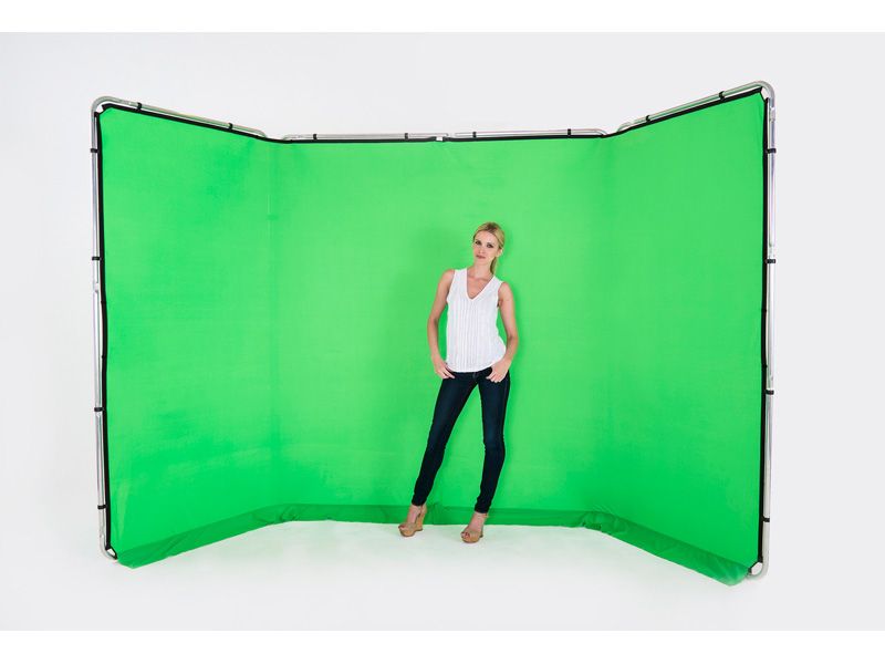 Lastolite Panoramic Background 4m Chromakey Green