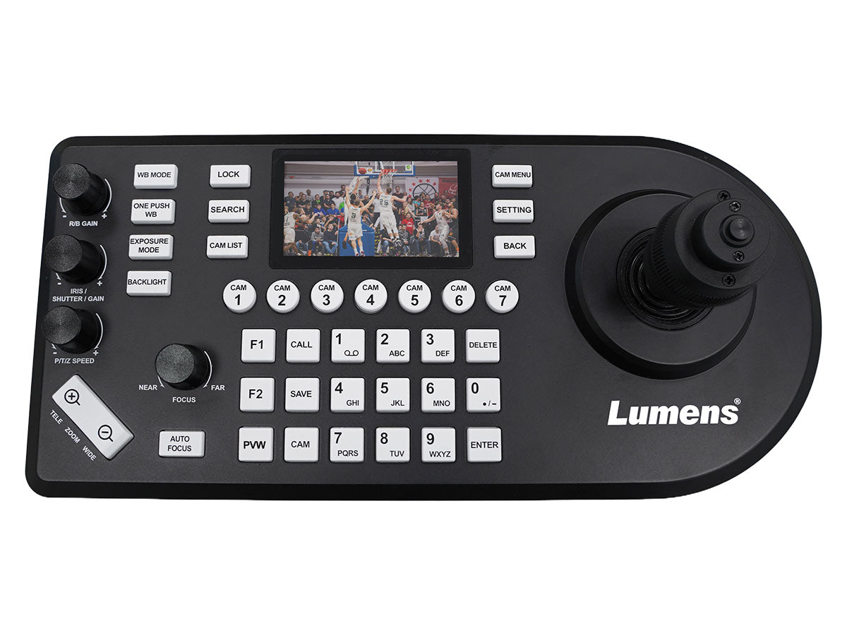 Lumens VS-KB21N IP Camera Controller with NDI