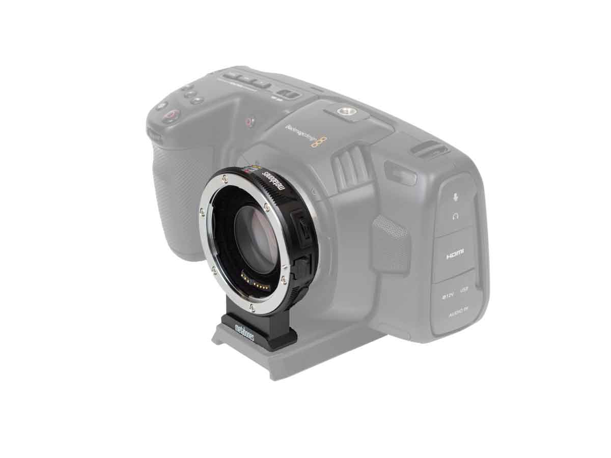 Metabones Canon EF to BMPCC4K T Speed Booster XL 0.64x. For BMPCC 4K camera with Full Frame Lenses