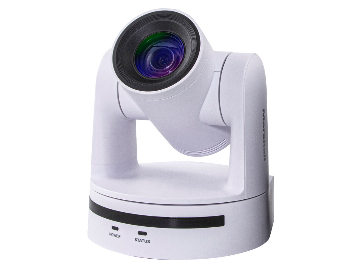 Marshall Electronics CV605 Compact 3G-SDI/IP PTZ Camera with 5x Optical Zoom (White)