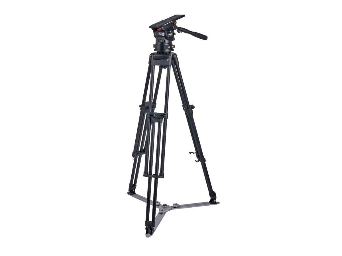 Miller CiNX 3 HDC 100mm 1-Stage Alloy Tripod System with Ground Spreader
