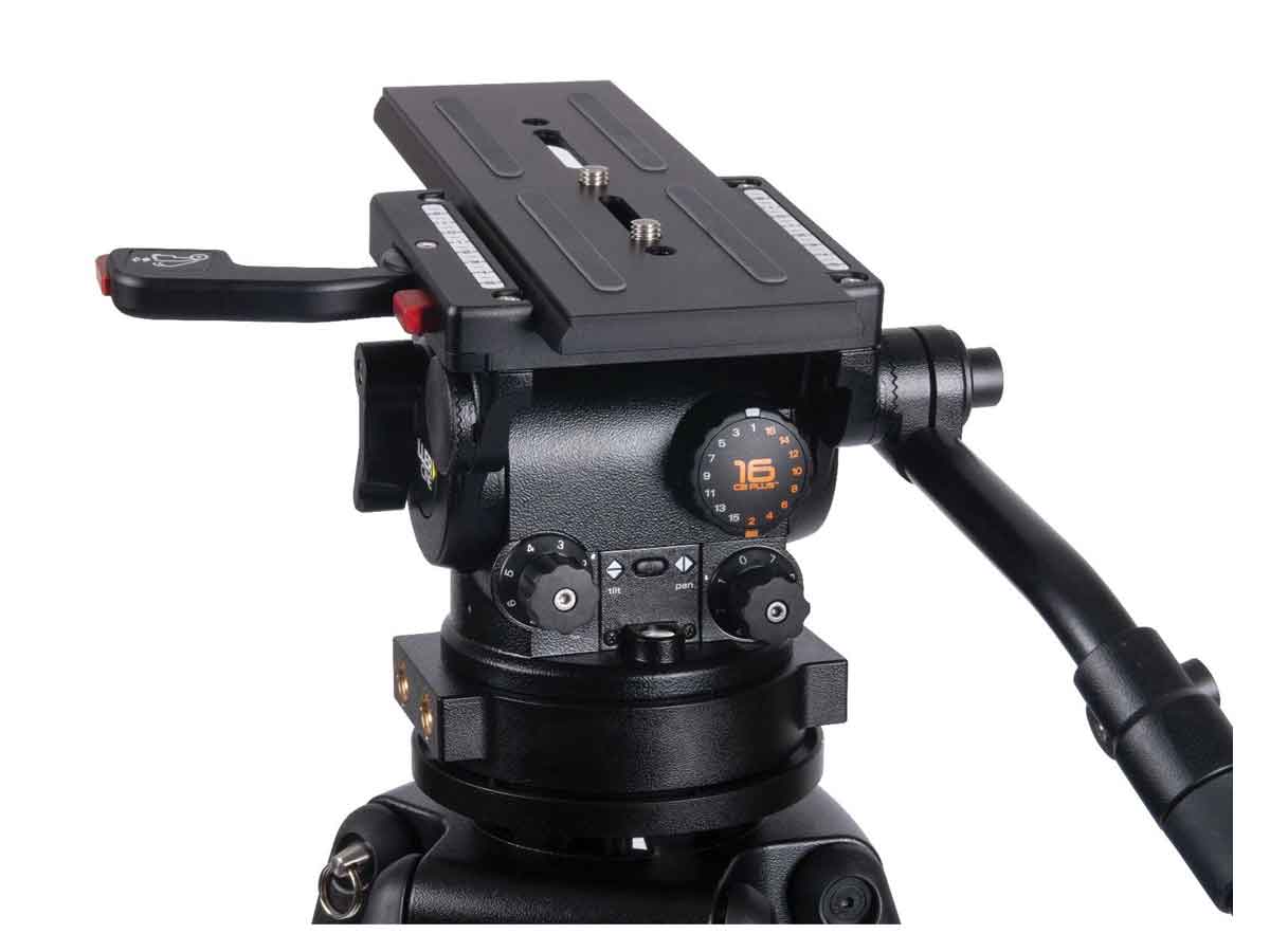 Miller CiNX 5 HDC 100 1-Stage Alloy Tripod with Mid-Level Spreader