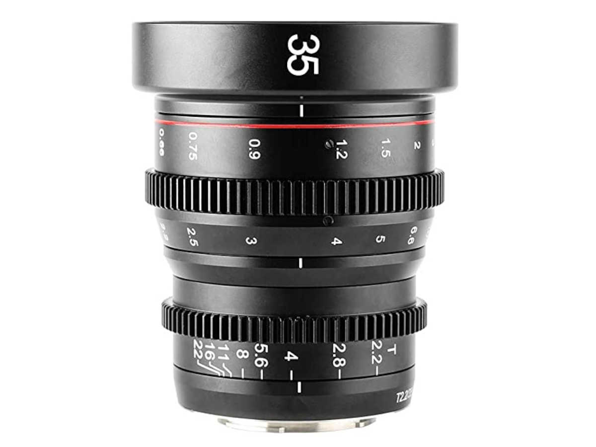 Meike 35mm T2.2 Manual Focus Cinema Lens - Sony E Mount