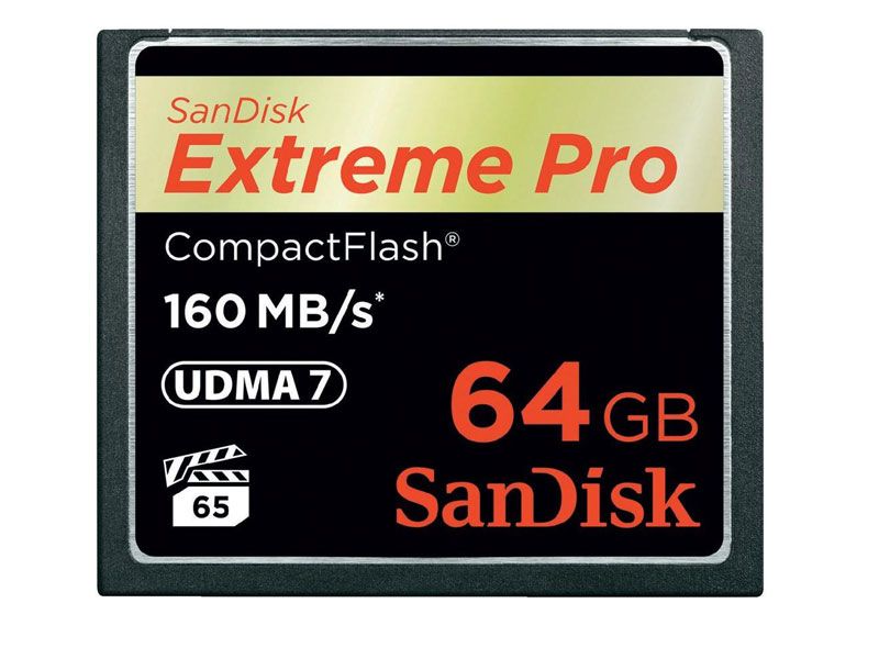 SanDisk CF Extreme Pro 160MB/s - 64GB