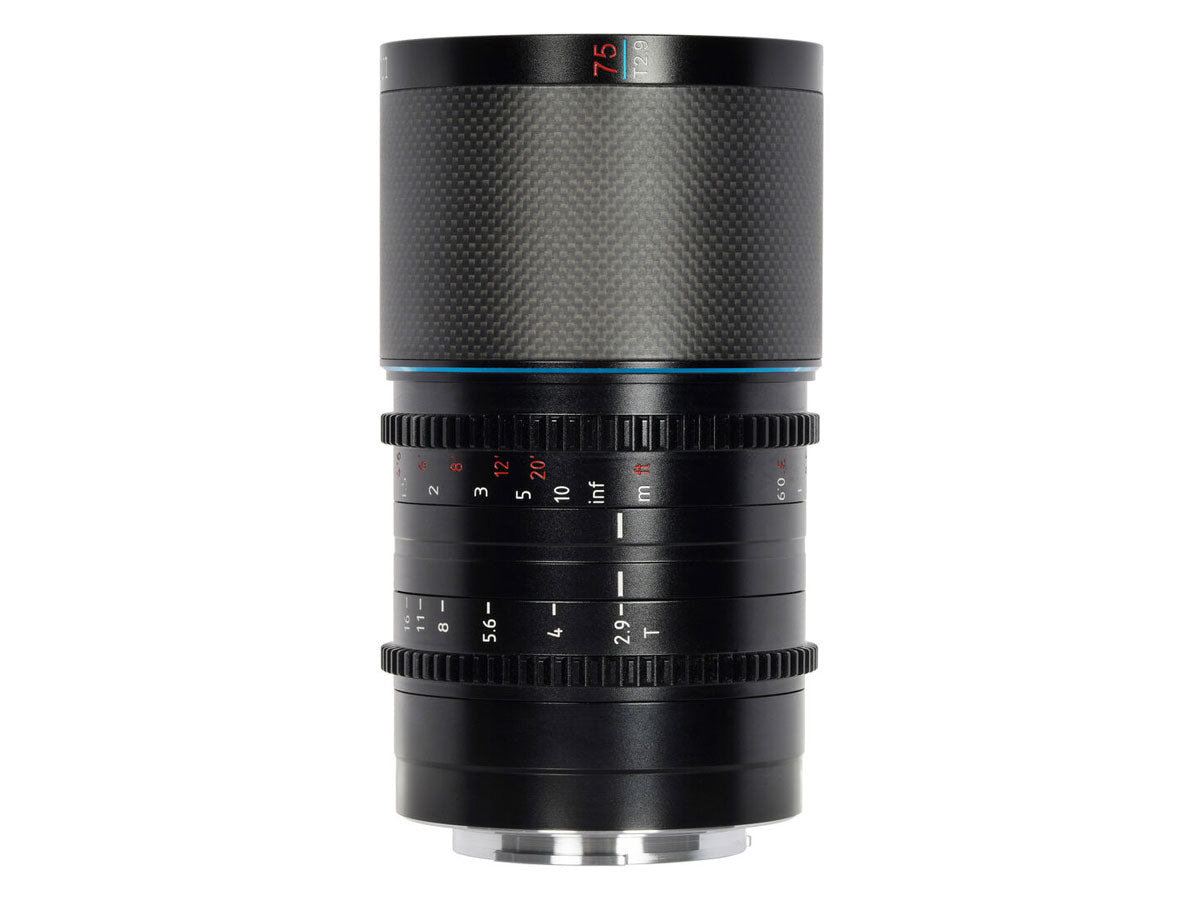 Sirui Saturn 75mm T2.9 1.6x Anamorphic Lens - Neutral Flare (X Mount)