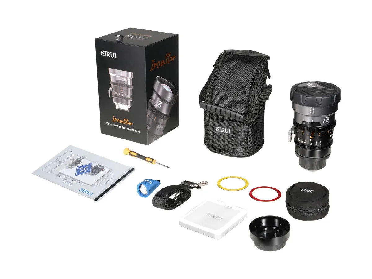 Sirui IronStar 60mm T1.9 Lens - Neutral Flare