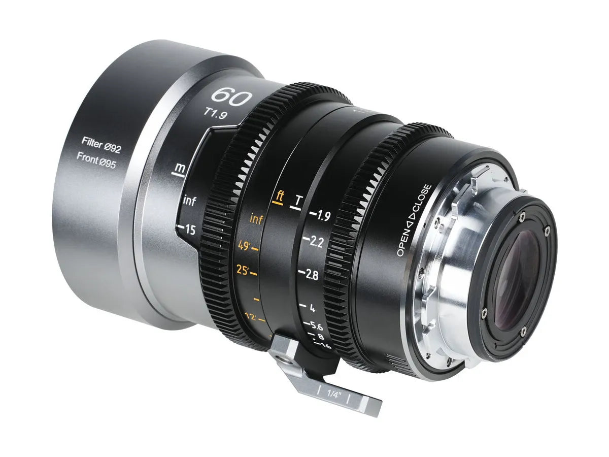 Sirui IronStar 60mm T1.9 Lens - Neutral Flare