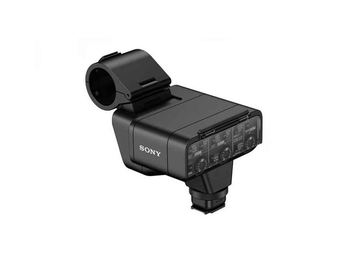 Sony Dual Channel XLR Adapter Kit with Shotgun Microphone